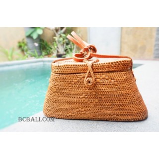 fancy modern rattan bags casual elegance